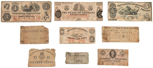 Southern States obsolete paper fronts