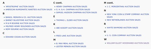 NBS Wiki Auction Sale Listings