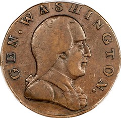 1785 Washington Confederatio copper obverse