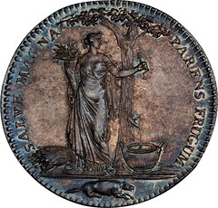 1796 Castorland Medal silver reverse