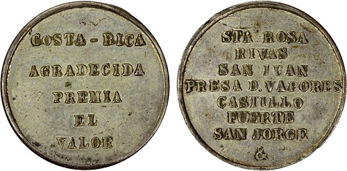SARC iSale 19 Lot 2017_1 Costa Rica National Campaign medalet