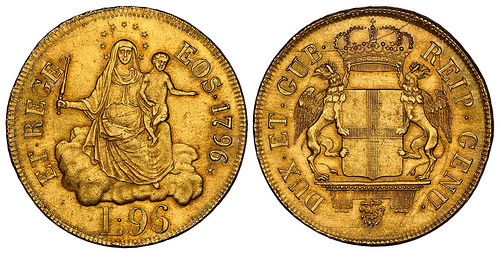 1796 Genoa 96 Lire