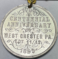 West Chester Centennial Medal 2