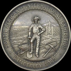 1892 Silver Kimberley International Exhibition Award 1