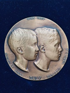 Copsky Daly Twins medal