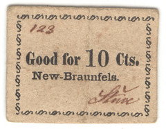 Stine 10 cents scrip note