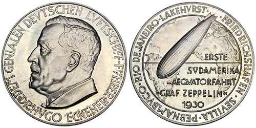 Hugo Eckener Graf Zeppelin medal