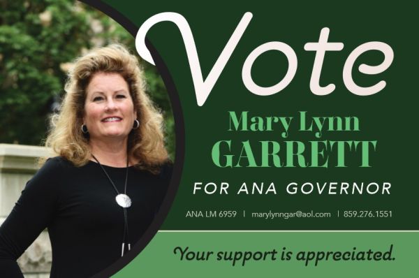 Garrett Mid-American E-Sylum Mary Lynn ANA Election