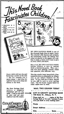 My Own Savings Book ad 1940-12-19 Times Union