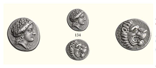 Alexander of Pherae silver drachm Numismatika Ars Classica 124