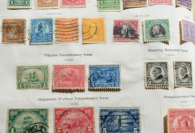 Pilgrim stamps