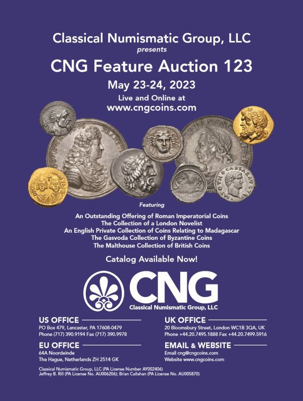 CNG E-Sylum Ad Auction 123