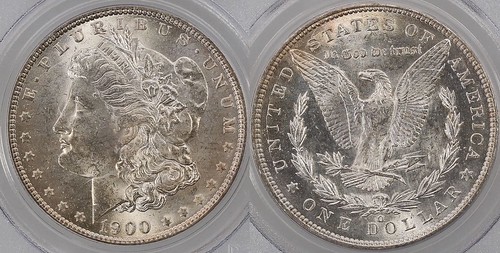 1900-O over CC Morgan dollar