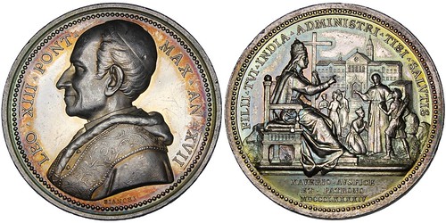 Pope Leo XIII medal