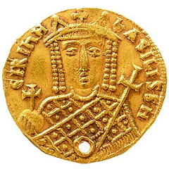 Byzantine coin empress Irene
