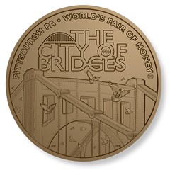 2023 Pittsburgh ANA medal design obverse