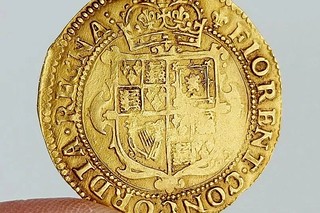 Charles I gold Unite coin