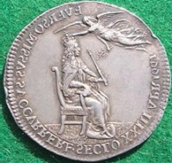 Charles II coronation medal reverse