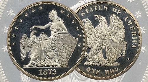 1872 Amazonian Pattern Dollar