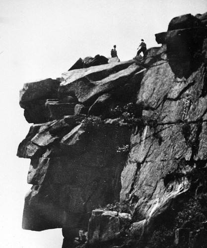 The Old Man of the Mountain in 1958