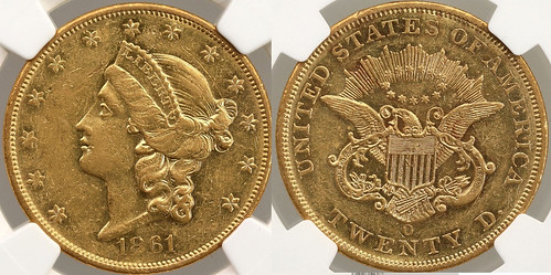 1861-O double eagle