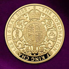 King Charles III Coronation gold