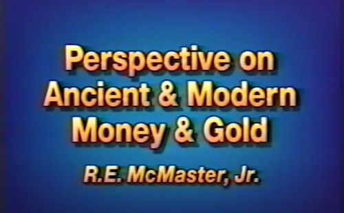 McMaster gold talk title card