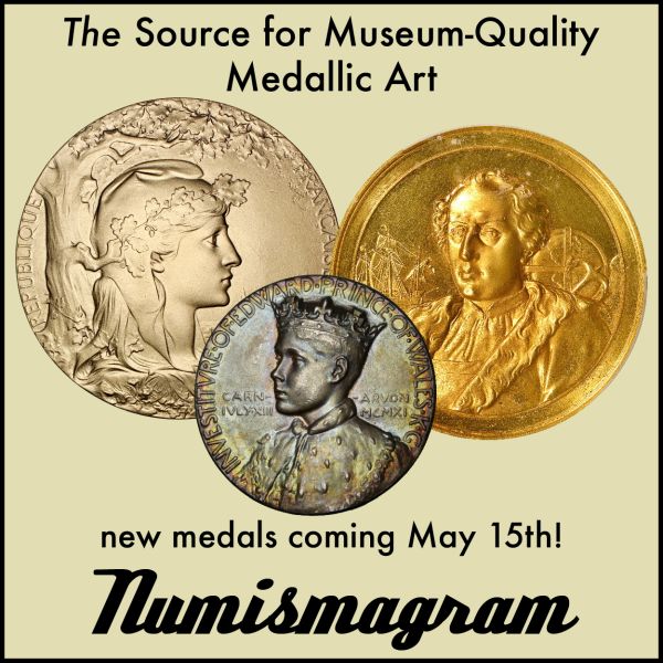Numismagram E-Sylum ad75 Museum Quality
