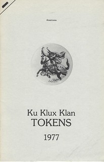 Birdsall Ku Klux Klan tokens book cover
