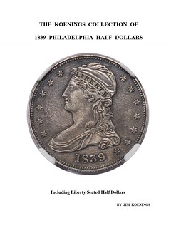 1839 Half Dollars book cover