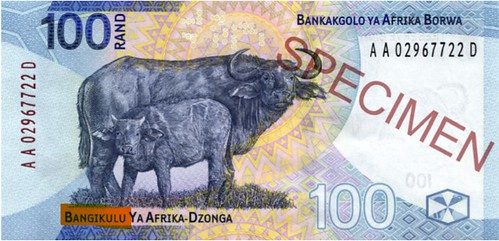 South African banknote spelling issue