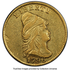 1796 $2.50 gold obverse