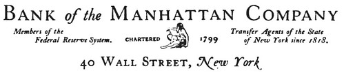 Bank of the Manhattan Company logo