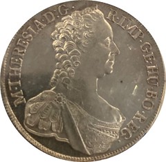 Maria Theresia Thaler of 1765 obverse