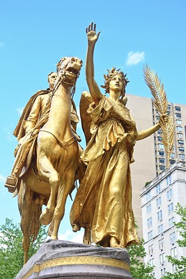 Saint-Gaudens Sherman Monument Victory