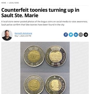 counterfeit toonies