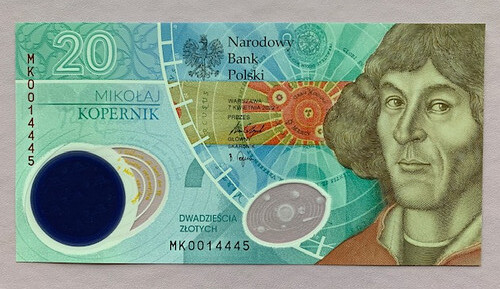 Poland Copernicus banknote front