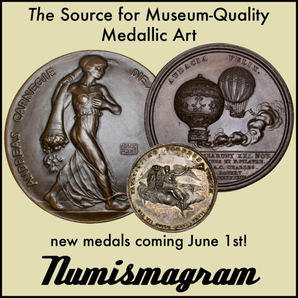 Numismagram E-Sylum ad76 Museum Quality