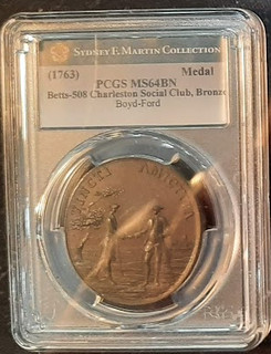 Whitman Show 2023-06 Stacks Bowers Syd Martin 4 Betts medals