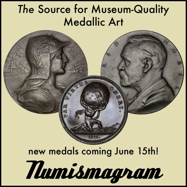 Numismagram E-Sylum ad77 Museum Quality2