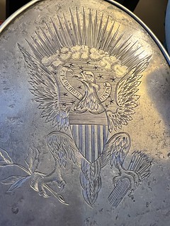 Garvan Washington Indian Peace Medal reverse