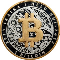 2013 Lealana Gold B 1 Bitcoin obverse