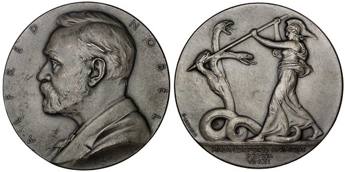 Alfred Nobel silver Medal