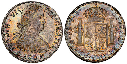 1809 Mexico Ferdinand VII 8 Reales