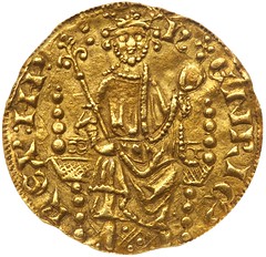 1257 Henry III penny obverse