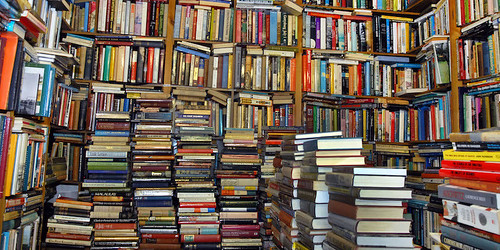 overflowing-bookcases