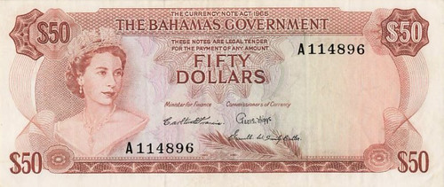 Bahamian Dollar One