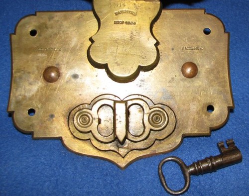 Conrad Liebrich trunk lock key removed