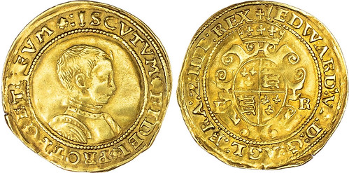 1549 Edward VI  Half-sovereign