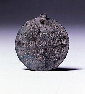 Copper Roman slave tag